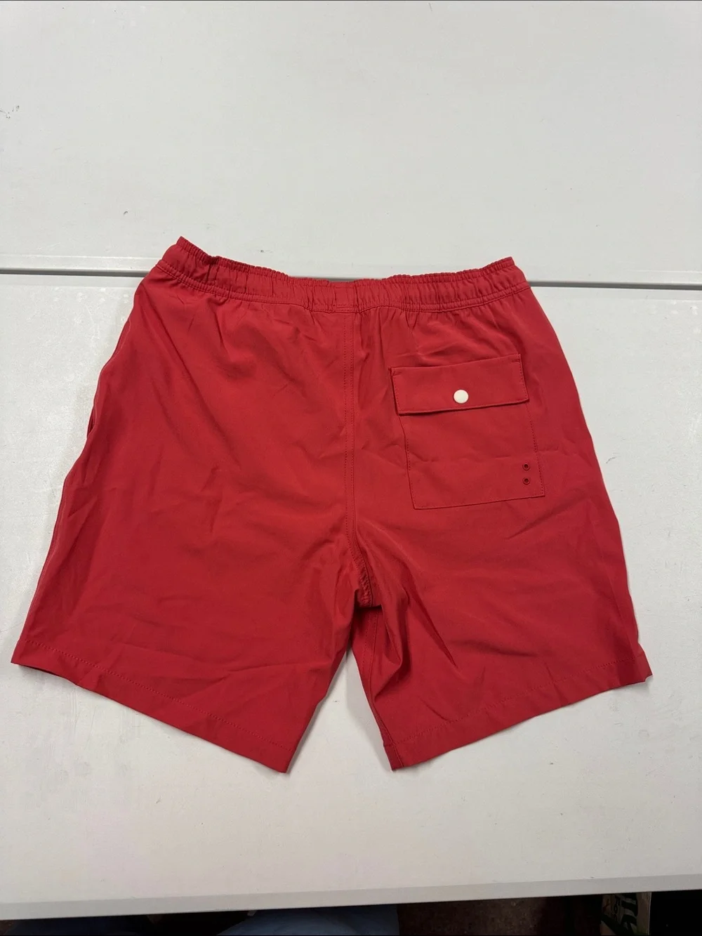 GAP Red Men’s Swim Trunks with Drawstring